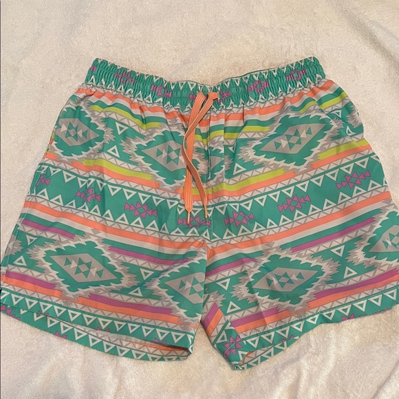 Chubbies Multicolor Aztec Swim Trunks - Picture 1 of 3
